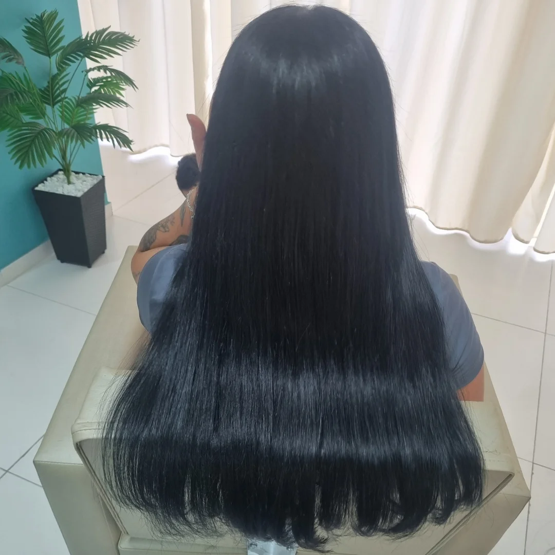 Antes e depois megahair